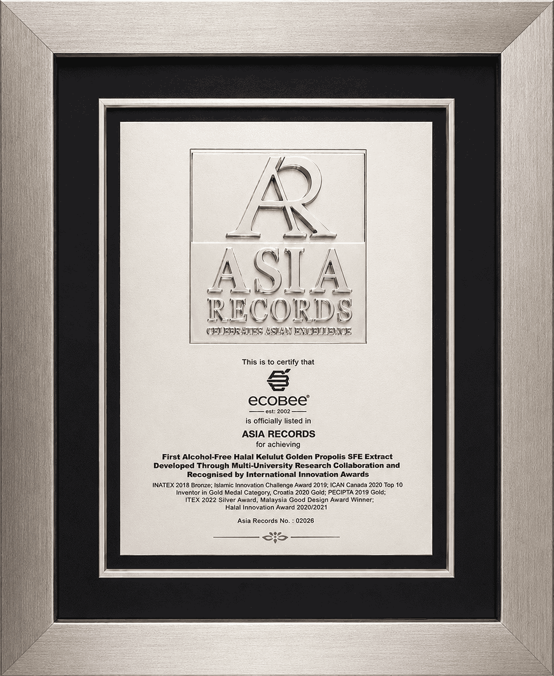 Asia Records Award
