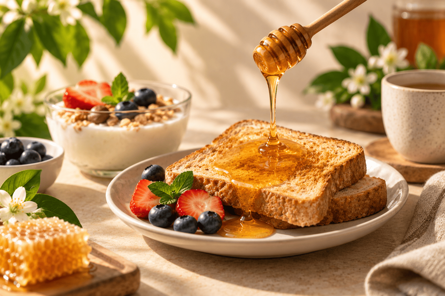 With Breakfast
