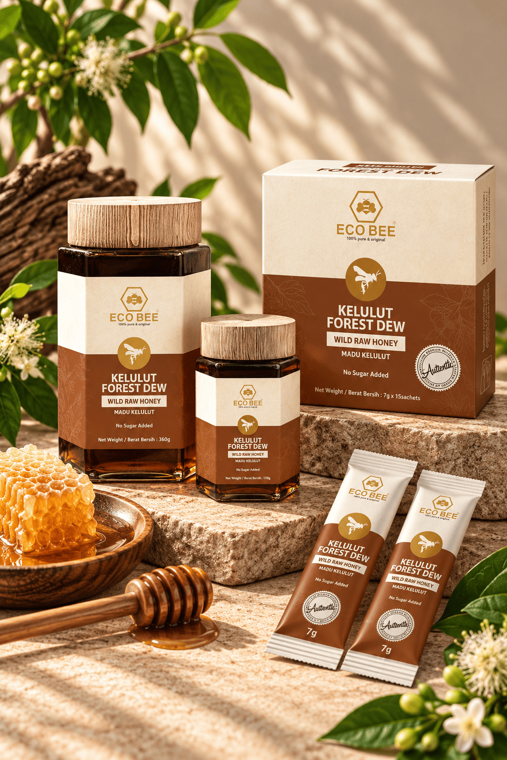 Kelulut Forest Dew Wild Raw Honey